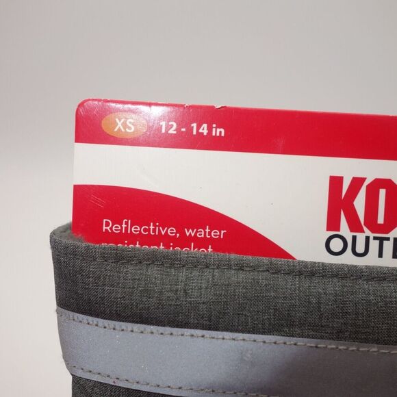 NEW Kong Outerwear High Visibility Water Resistant Dog Coat Jacket Size XS - Picture 7 of 8